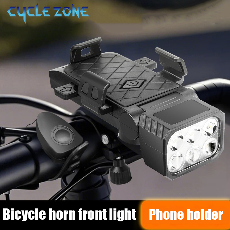 Phone Zone Accessories & Repair Photos - ضوء أمامي للدراجة مع قرن وحامل