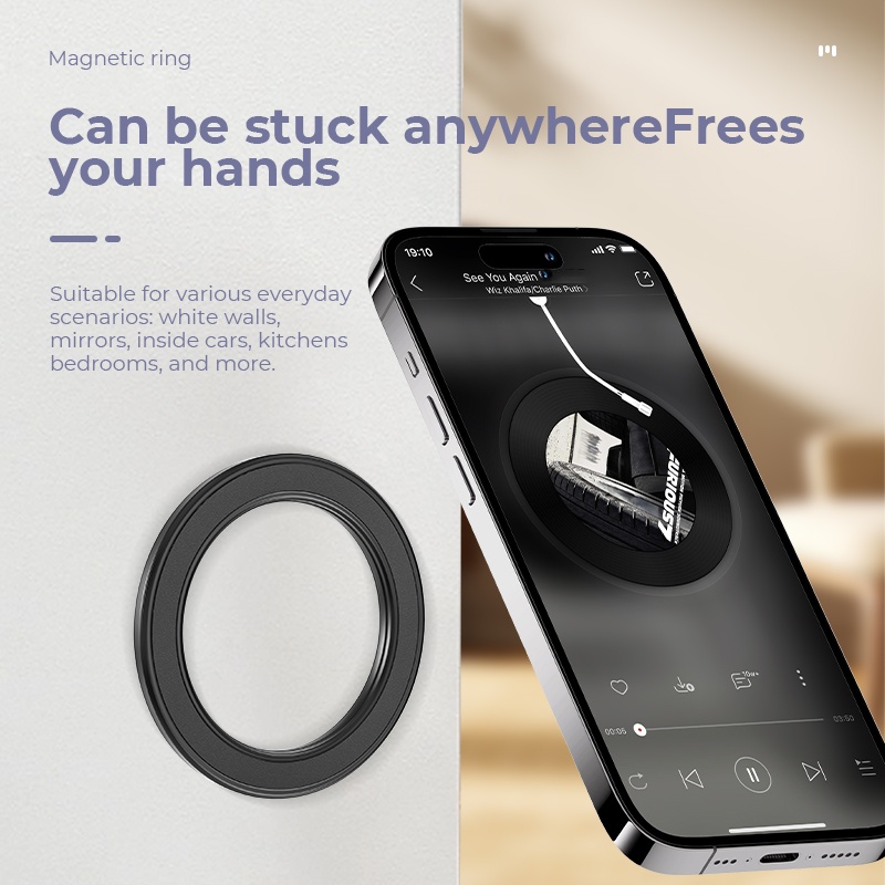 Phone Accessories Hooks - ل Magsafe حامل هاتف حلقي مغناطيسي