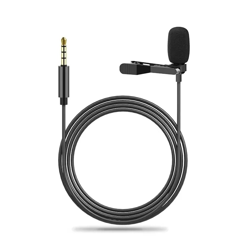 Type C Adapter - 1/3/5 قطع ميكروفون لافالير محمول صغير