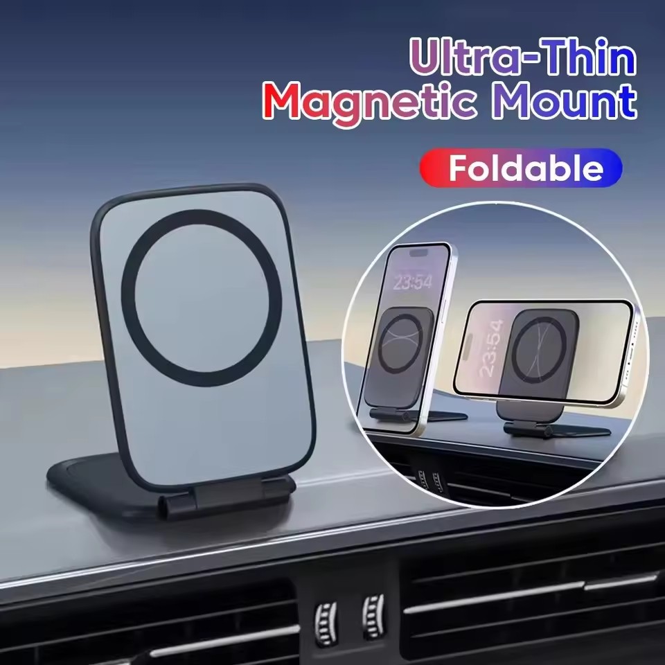 Phone Accessories Holder Car - حامل هاتف مغناطيسي فائق النحافة قابل