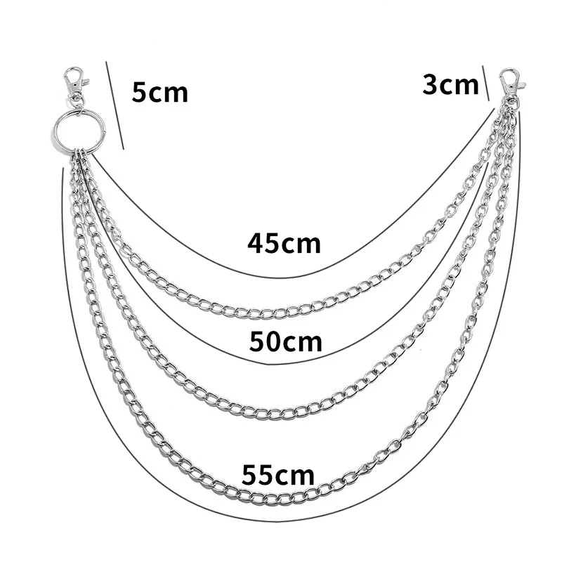 سلسلة حزام معدنية متعددة الطبق - مراجعة Phone Accessories Hooks وسعره