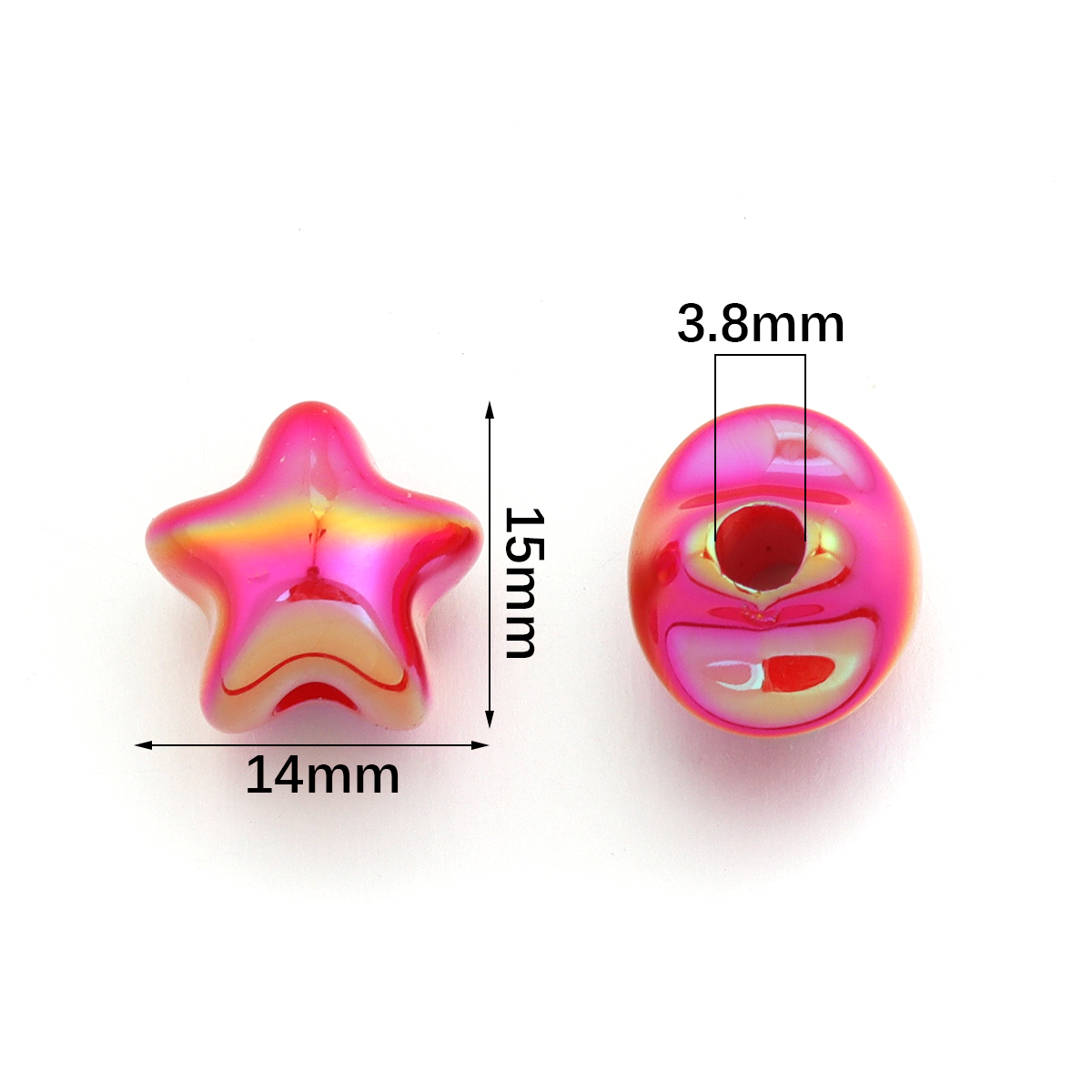 10 قطع من الخرز الأكريليك المل - مراجعة Phone Accessories Jewelry وسعره