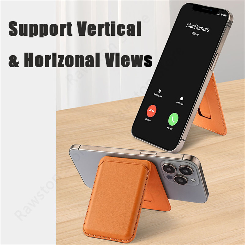 حافظة جلدية مغناطيسية بمسند له - مراجعة Phone Accessories Pouch وسعره