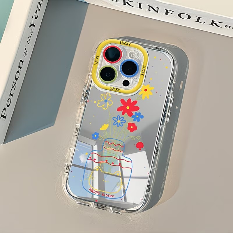 غطاء هاتف ناعم بتصميم مرآة على - مراجعة Apple Iphone 15 Pro Max وسعره