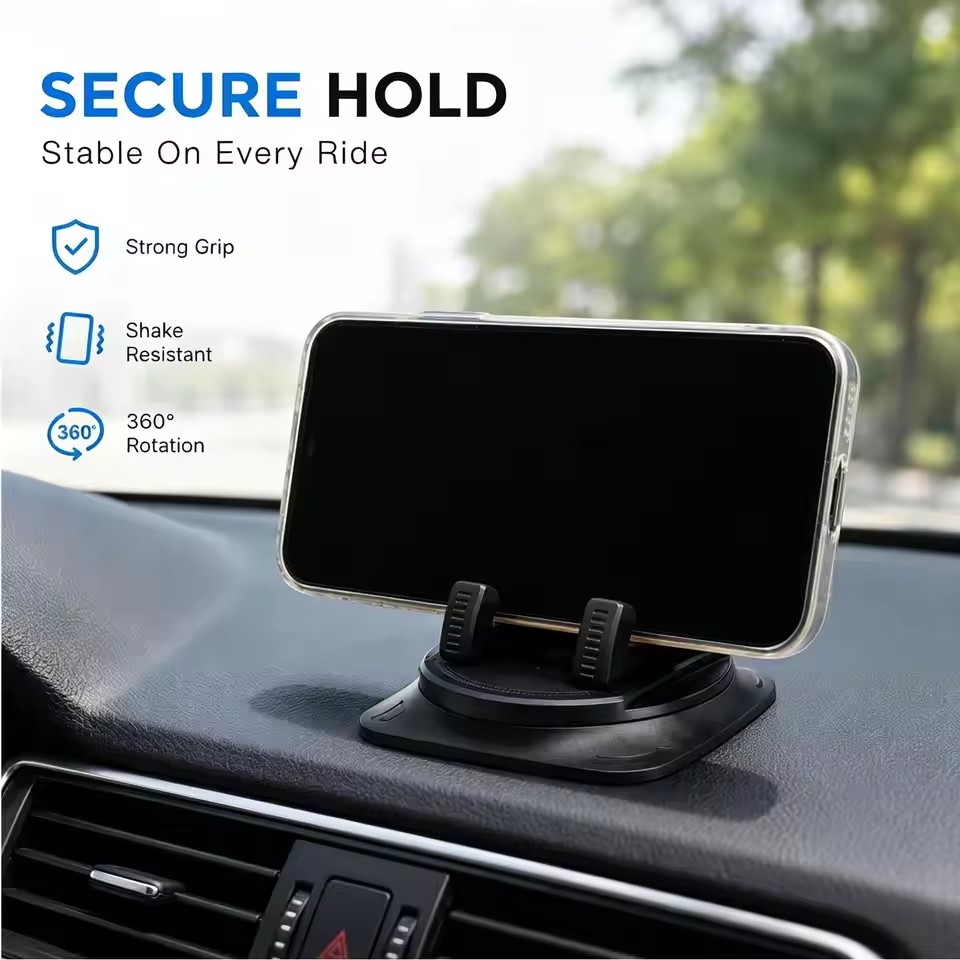 360 °   حامل هاتف محمول للسيار - مراجعة Phone Accessories Holder Car وسعره
