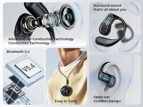 سماعات رأس ERAZER X8 للترجمة ا - مراجعة Type C Adapter وسعره
