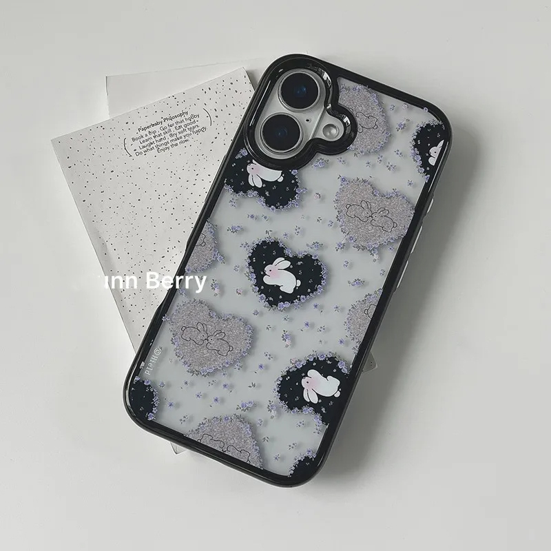 جراب هاتف أكريليك بتصميم أرنب  - مراجعة Phone Accessories For Girls وسعره
