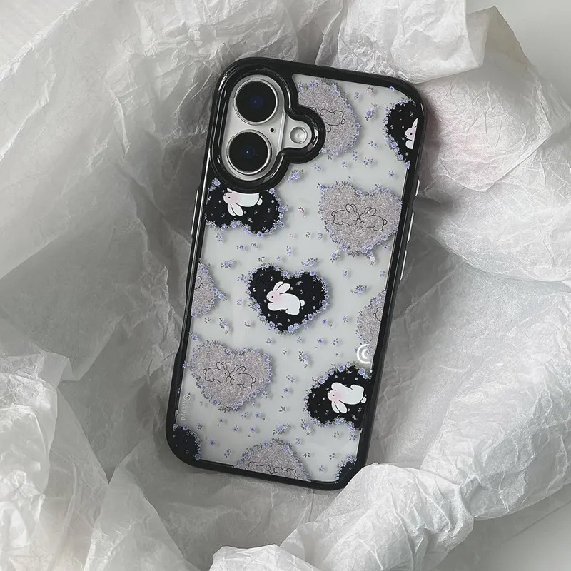 جراب هاتف أكريليك بتصميم أرنب  - مراجعة Phone Accessories For Girls وسعره