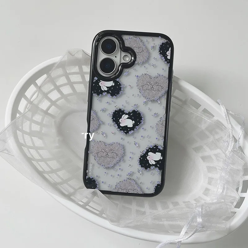 جراب هاتف أكريليك بتصميم أرنب  - مراجعة Phone Accessories For Girls وسعره