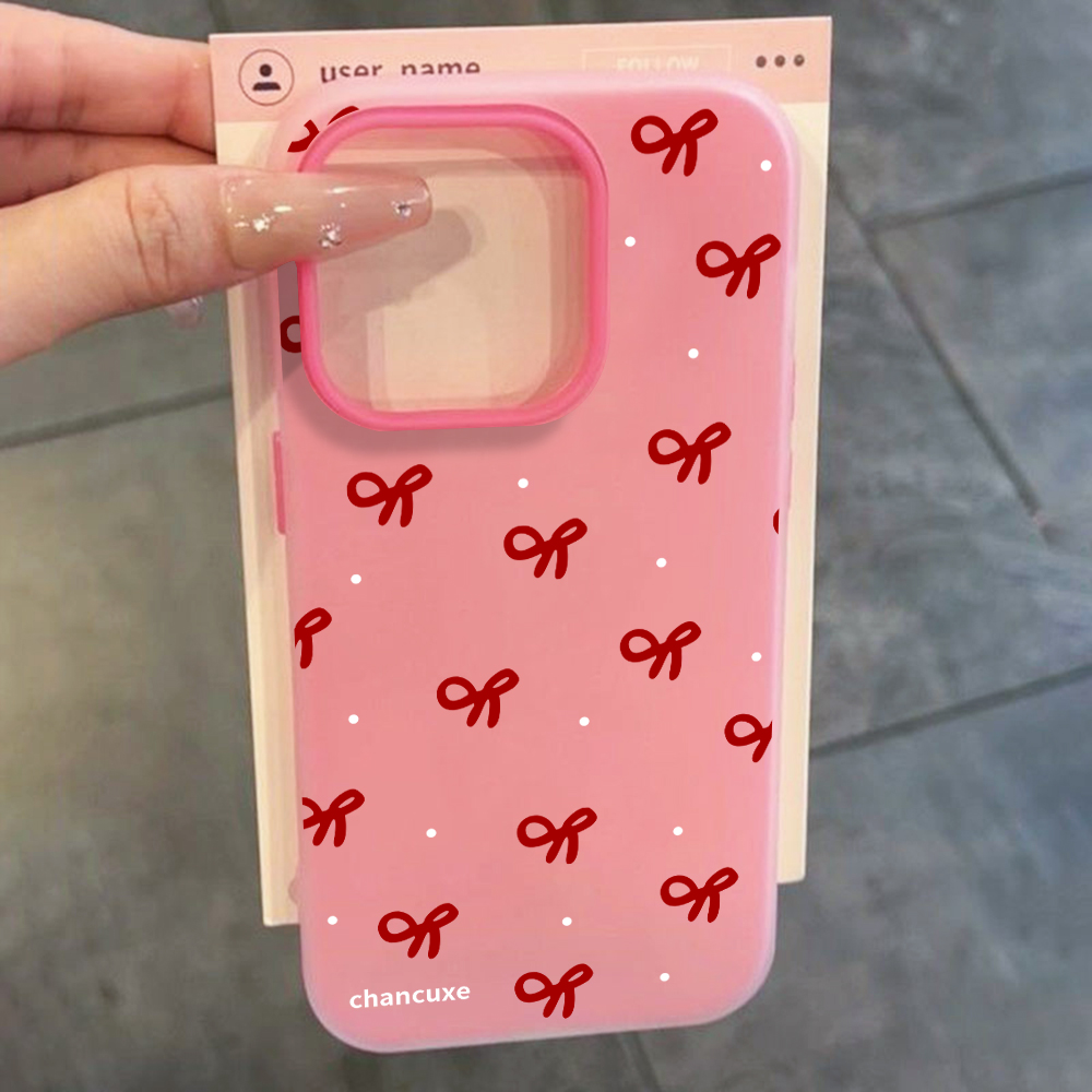 جراب هاتف سيليكون بتصميم فيونك - مراجعة Phone Accessories For Girls وسعره