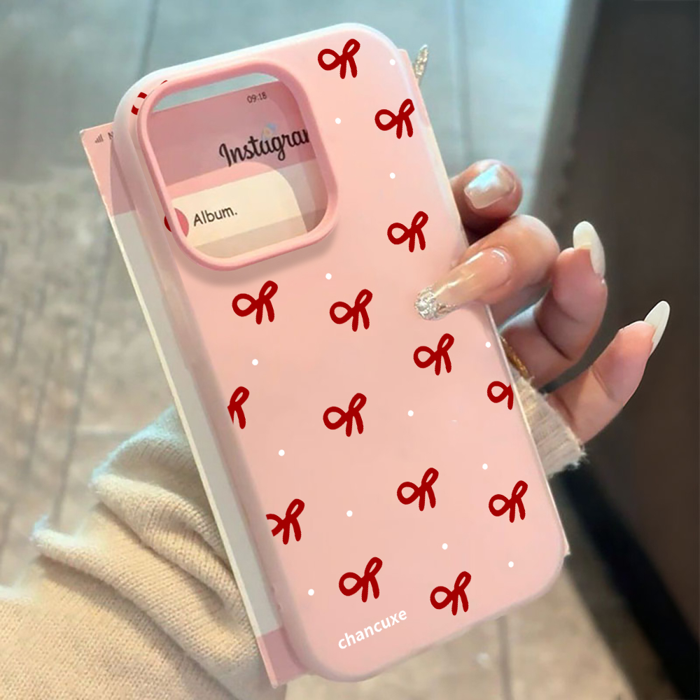 جراب هاتف سيليكون بتصميم فيونك - مراجعة Phone Accessories For Girls وسعره
