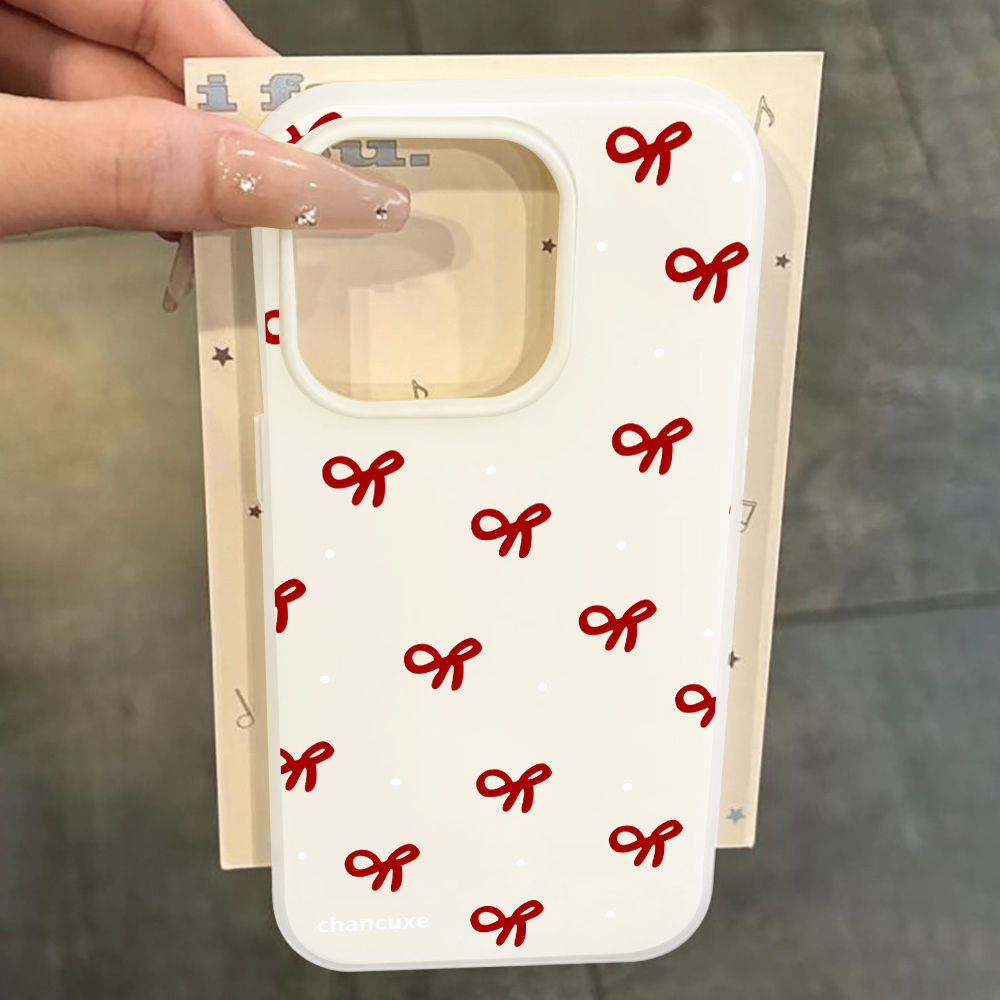 جراب هاتف سيليكون بتصميم فيونك - مراجعة Phone Accessories For Girls وسعره