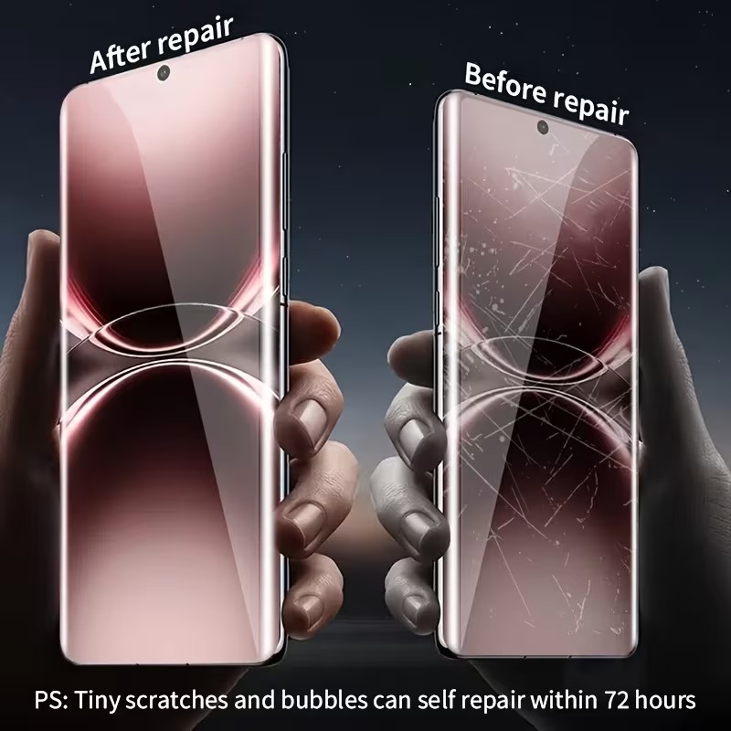 3 قطع من فيلم الهيدروجيل لحماي - مراجعة Vivo V40 وسعره