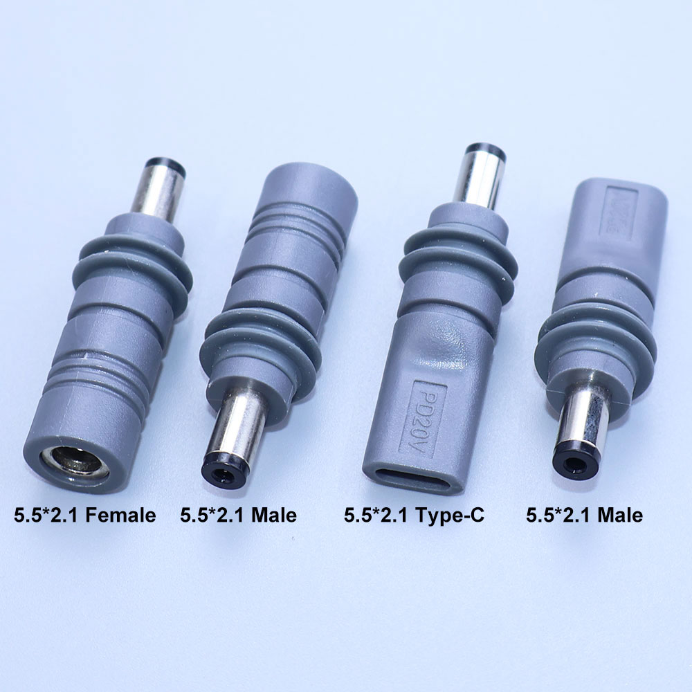 محول طاقة DC5521 ذكر إلى Type- - مراجعة Type C Adapter وسعره