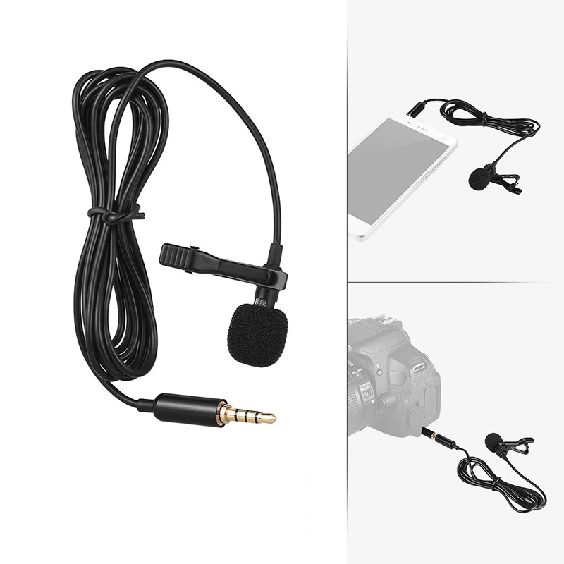1/3/5 قطع ميكروفون لافالير محم - مراجعة Type C Adapter وسعره