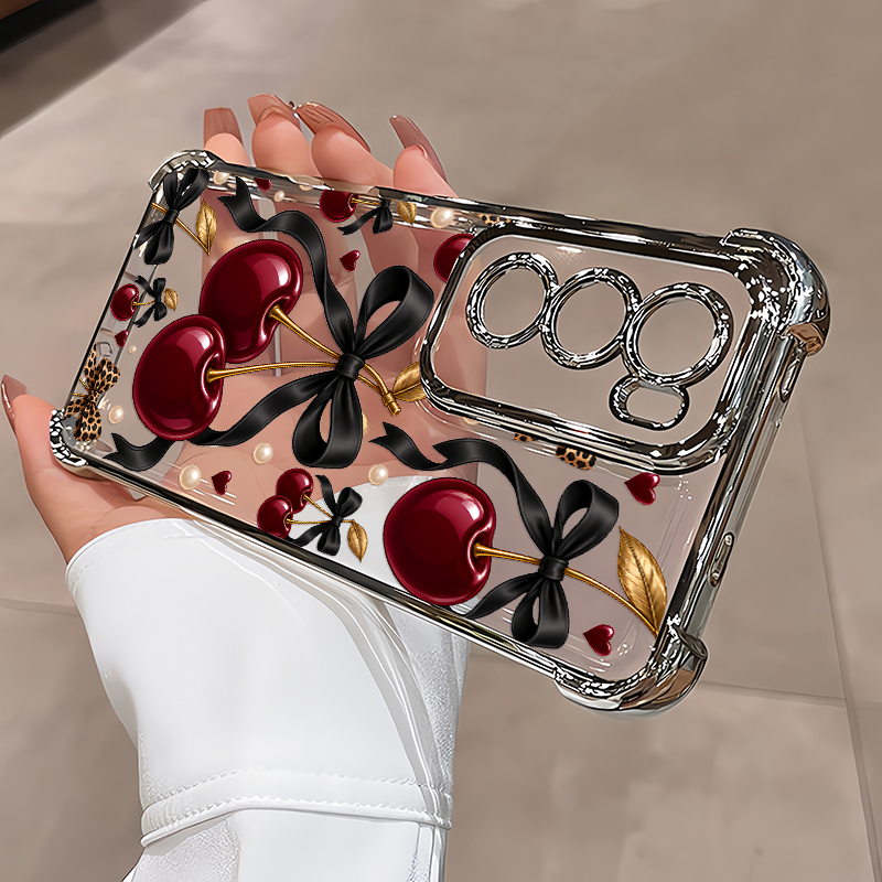غطاء فاخر بلون النبيذ الأحمر م - مراجعة Oppo Reno 12 وسعره
