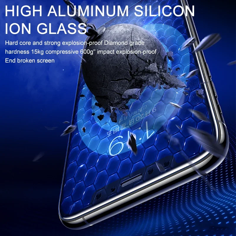 3 قطع من واقيات الشاشة الزجاجي - مراجعة Phone Accessories Pouch وسعره