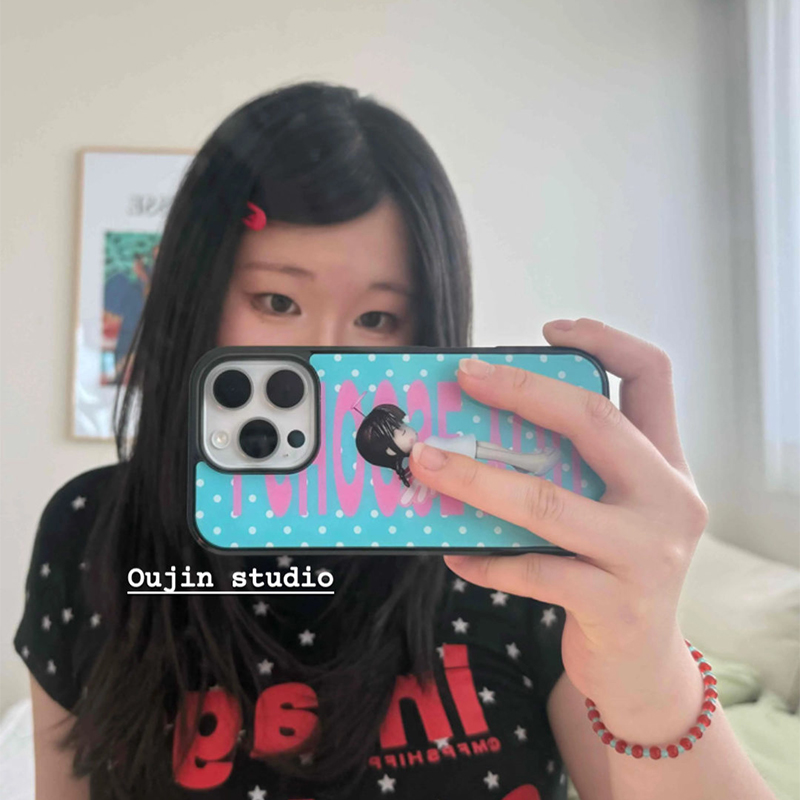 غطاء هاتف كوري بتصميم نقاط الب - مراجعة Phone Accessories For Girls وسعره