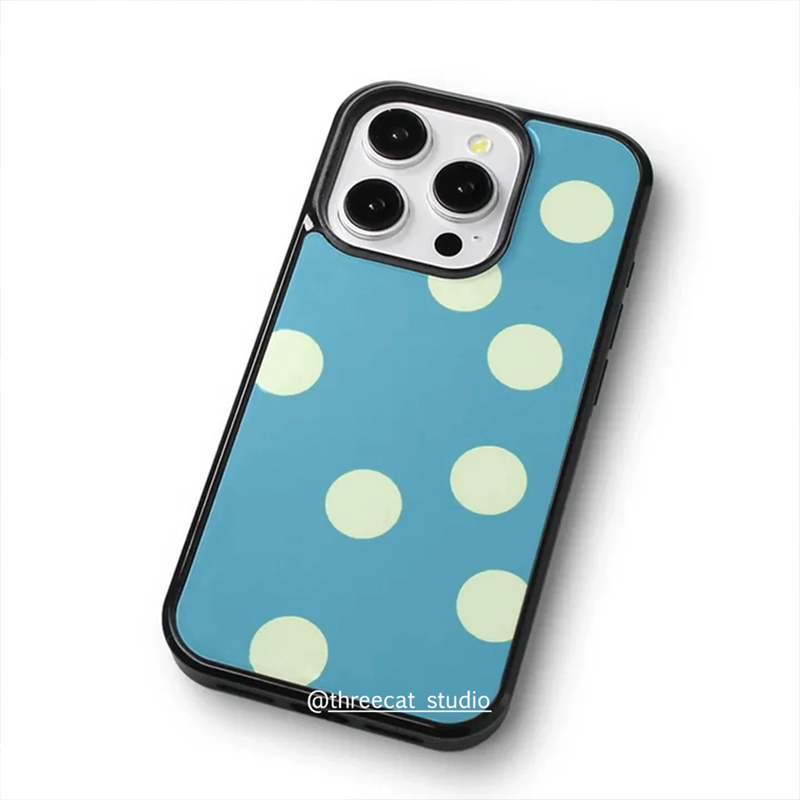 جراب هاتف بنقاط كبيرة باللون ا - مراجعة Phone Accessories For Girls وسعره
